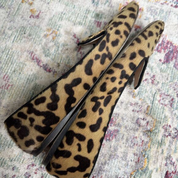 Prada Pony Leopard Flats - Picture 11 of 13